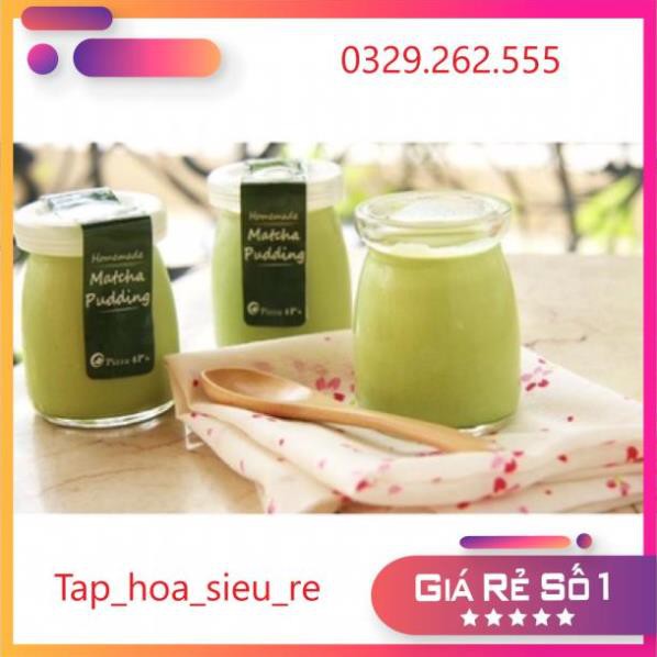 (Rẻ Vô địch) 1 Hũ thuỷ tinh làm sữa chua trơn 100ml nắp nhựa - hàng viêth nam