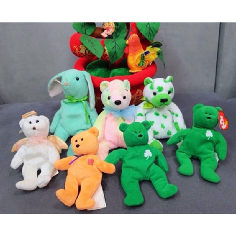 Gấu bông set 7 gấu hạt TY