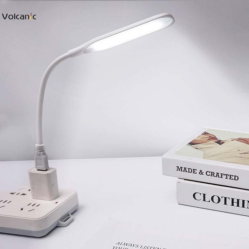 Đèn LED đọc sách cổ ngỗng linh hoạt gắn laptop