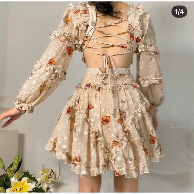 Đầm hoa thêu ,váy bông thêu nổi, đầm nữ đẹp | BigBuy360 - bigbuy360.vn