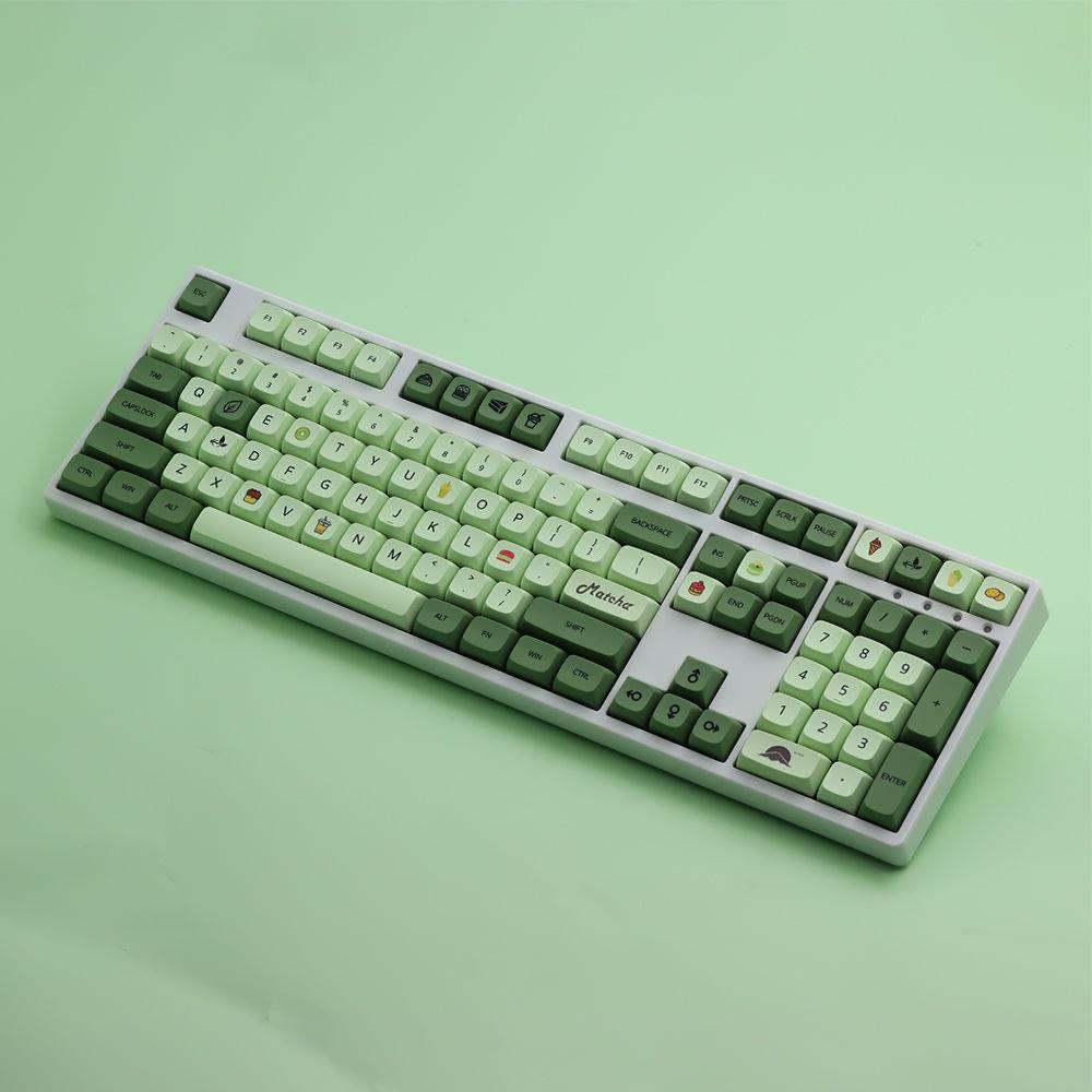 Bàn Phím Cơ gaming Màu Xanh matcha PBT 104 / 87 / 108