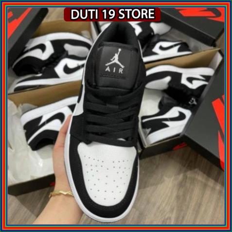 Giày AF1 âm dương, Giày air force 1 brooklyn sail black phản quang 2022 Full box tặng dây -duti19
