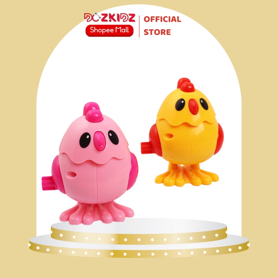 Đồ chơi con gà chạy cót ngộ nghĩnh cho trẻ từ 6 tháng tuổi trở lên – Dozkidz