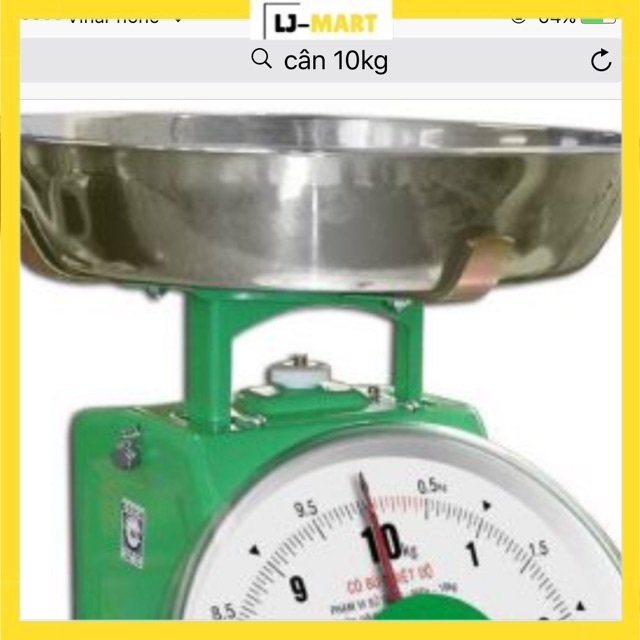 Cân đồng hồ Nhơn Hoà 10kg- LJ- MART