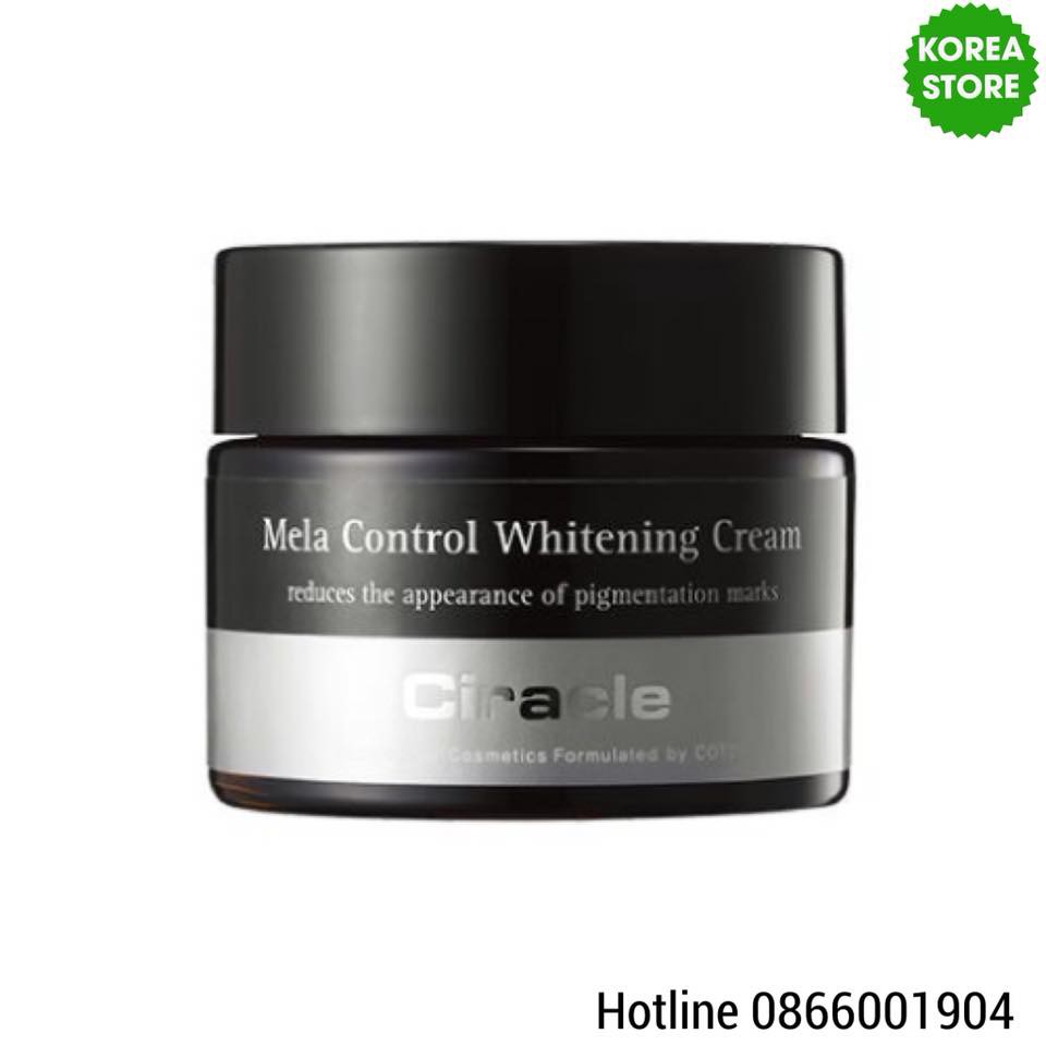 Kem dưỡng da CIRACLE MELA CONTROL WHITENING CREAM