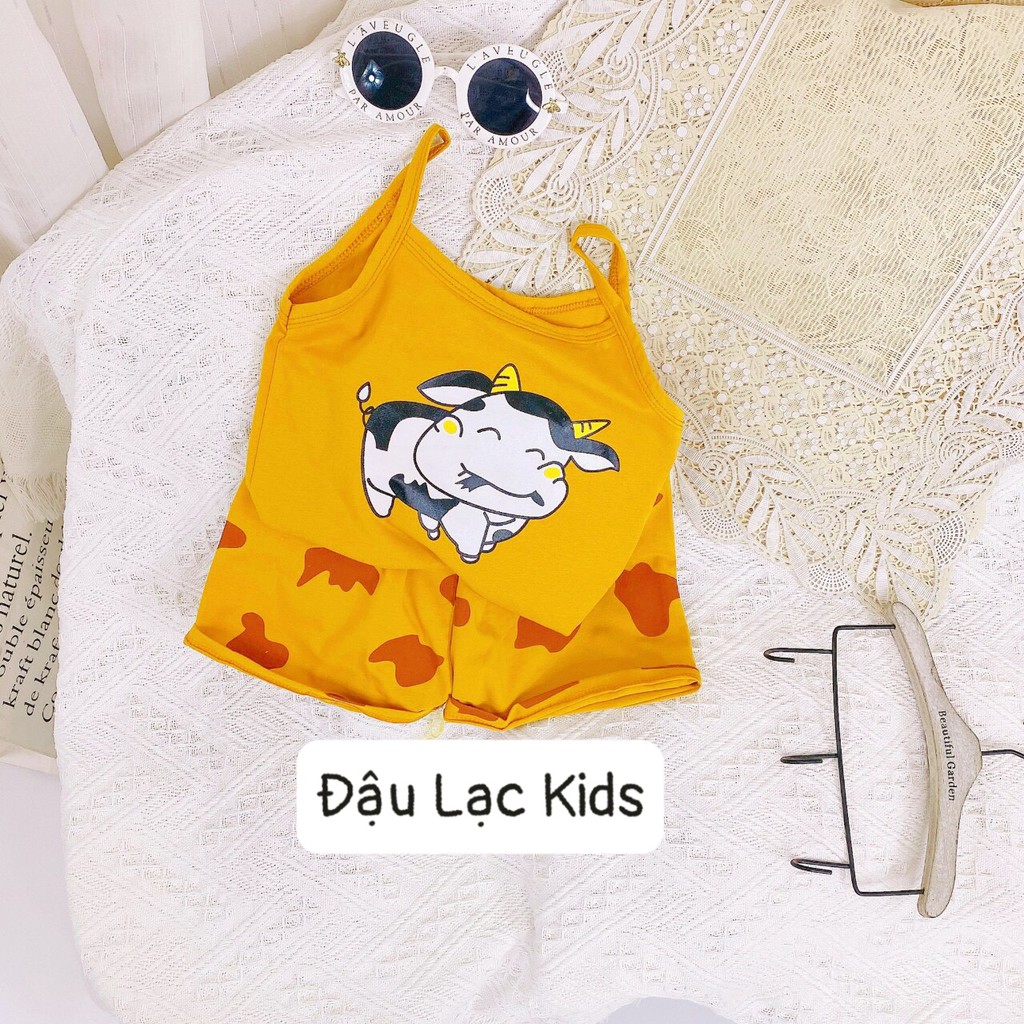 Set Hai Dây Con Bò Sữa Dành Cho Bé Gái