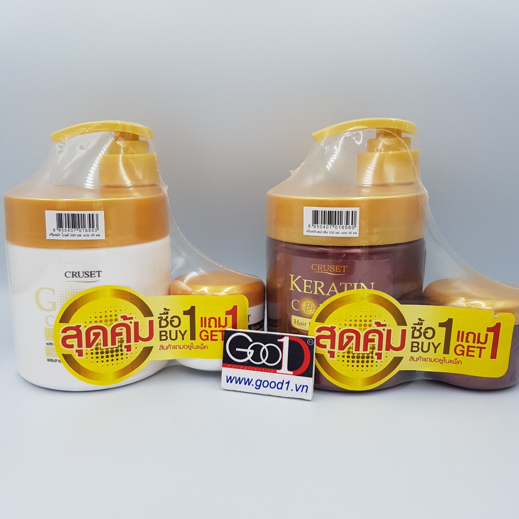 Kem Ủ Tóc Cruset Thái Lan 500ml tặng kèm chai nhỏ