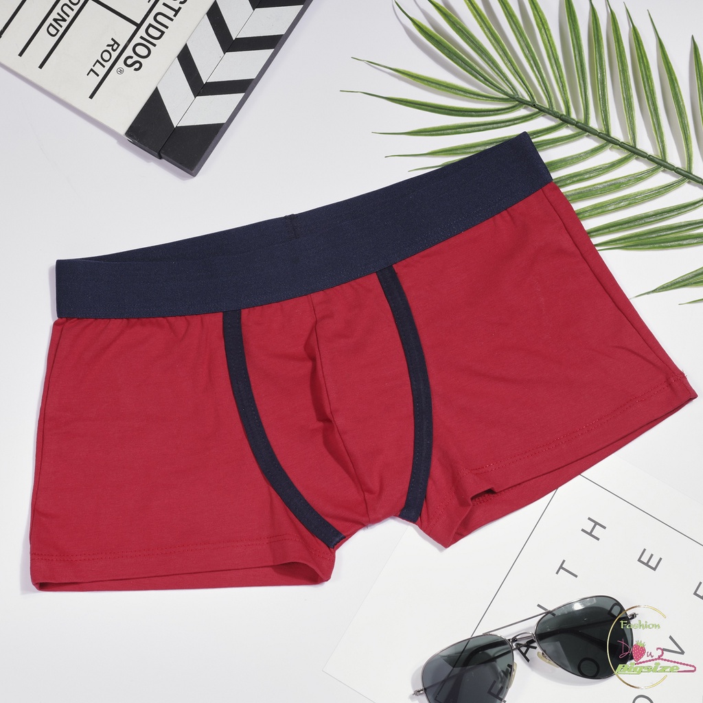 [SIZE 45-55KG] Quần lót nam BOXER Cotton co giãn 4 chiều.