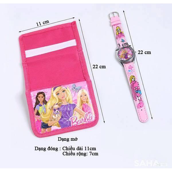 Set 3 món đồng hồ + kính + ví cho bé | BigBuy360 - bigbuy360.vn