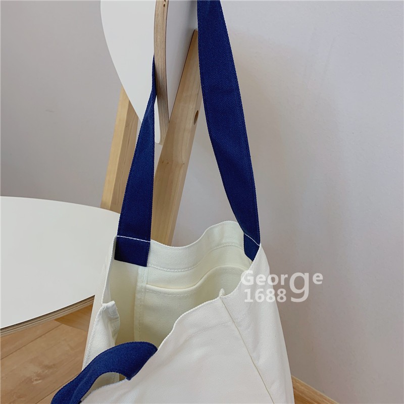 Túi Tote Canvas In Champion Thời Trang Cho Nam Nữ/ tui tote vintage