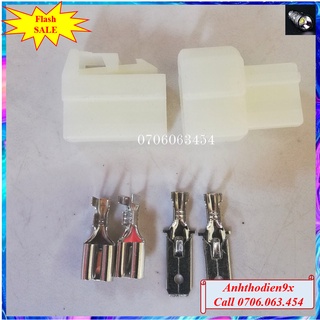 Giắc nhựa ổ khóa 2p 6.3 satria raider | anhthodien9x
