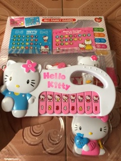Bộ đàn mèo kitty 4 in 1 cho bé