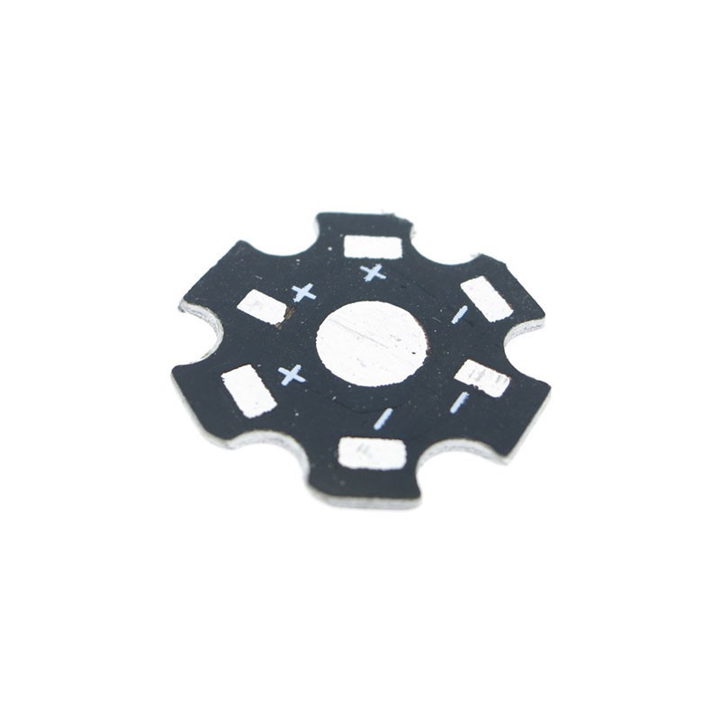 Set 50 tấm đế nhôm tản nhiệt cho đèn LED công suất cao 20MM 1W 3W 5W