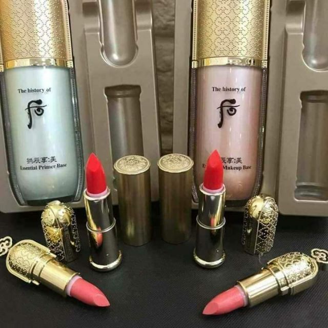 sét kem nền bb whoo tặng 1kem son lì+1son bóng mimiwhoo | BigBuy360 - bigbuy360.vn