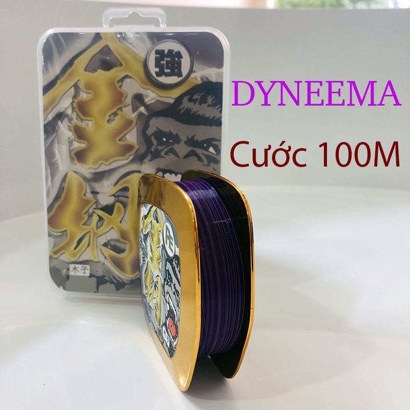 Cước câu cá tàng hình dài 100m dây cước PE DYNEEMA đủ size tải cá tốt