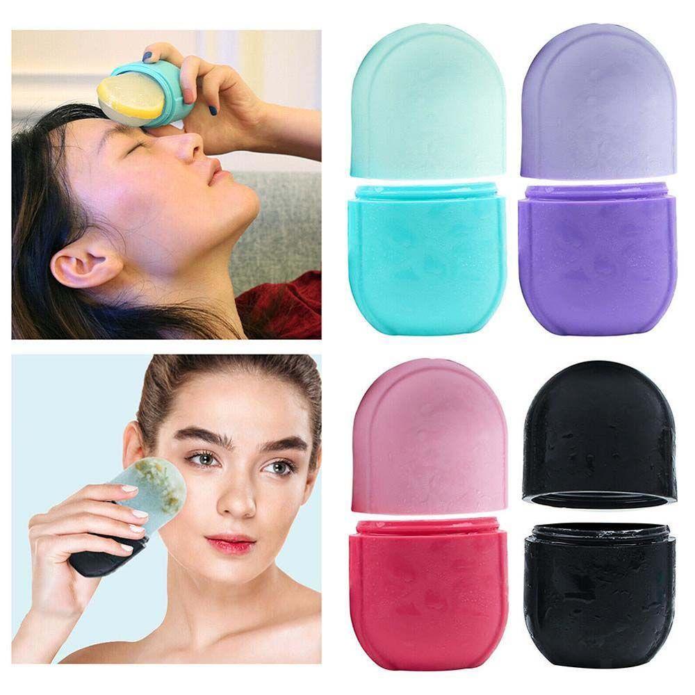 Khuôn Silicone Làm Đá Viên Loại Bỏ Bọng Mắt Chăm Sóc Da Tiện Dụng