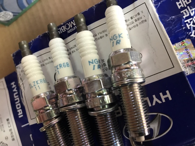 Combo 4 Bugi đánh lửa Huyndai I10 Kia Morning
