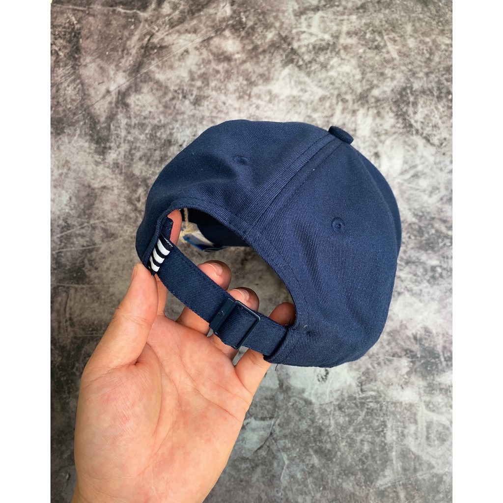 [NGHIỆN TÚI GIÁ GỐC + VIDEO THẬT] Nón / Mũ  Trefoil Baseball Cap - Blue | FM1323 GIÁ RẺ / HÀNG XUẤT DƯ XỊN 100%