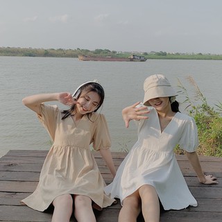 Váy ngực tim buộc dây eo vb118 1994closet