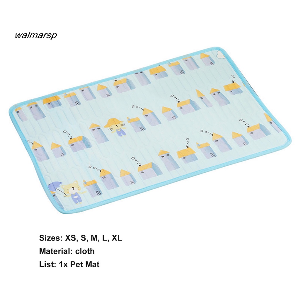 Thảm Lót Chuồng Thú Cưng Mỏng Làm Mát Mùa Hè Thoải Mái