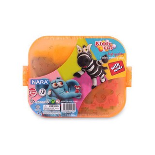 ĐẤT NẶN KIDDY CLAY 7 MÀU + BỘ DỤNG