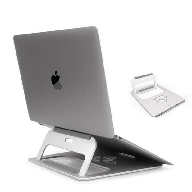 Giá đỡ nhôm cao cấp JCPAL cho Macbook Laptop (bạc)