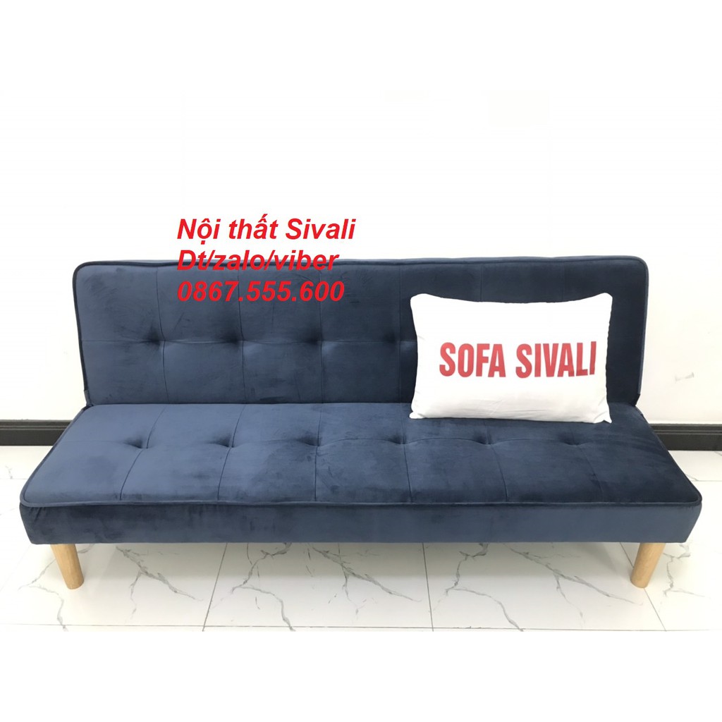 SFB09-Bộ ghế sofa giường 1m7x90, sofa phòng khách Sivali, salon, sopha, sa lông, sô pha