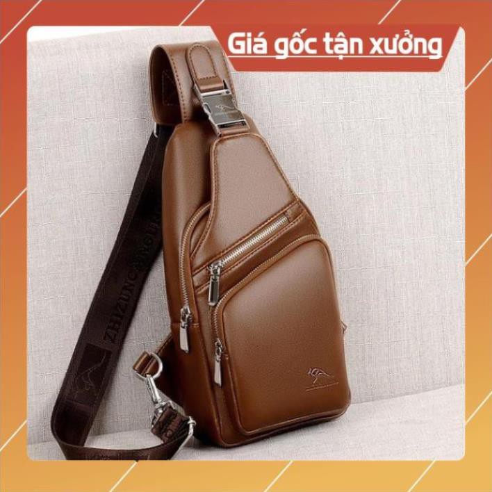[FREESHIP]Túi Đeo Chéo Nam Da PU Cao Cấp Chống Nước- Phong Cách Thể Thao Hàn Quốc Đậm Chất Men | BigBuy360 - bigbuy360.vn