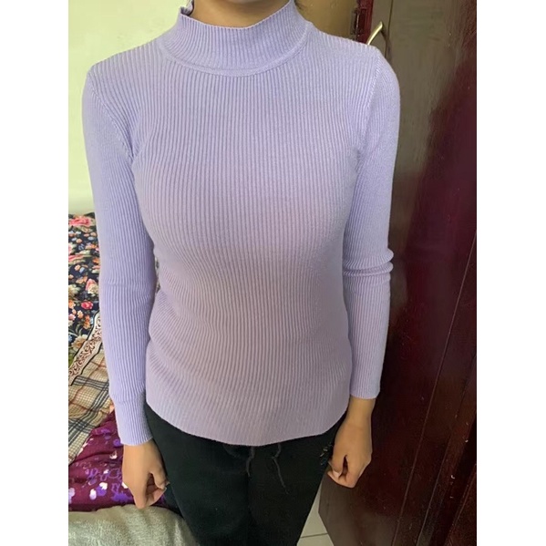 Áo len tăm cổ 3phân