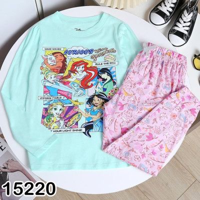 Bộ dài disney in hình pony/công chúa đáng yêu cho bé gái size đại 17-48kg