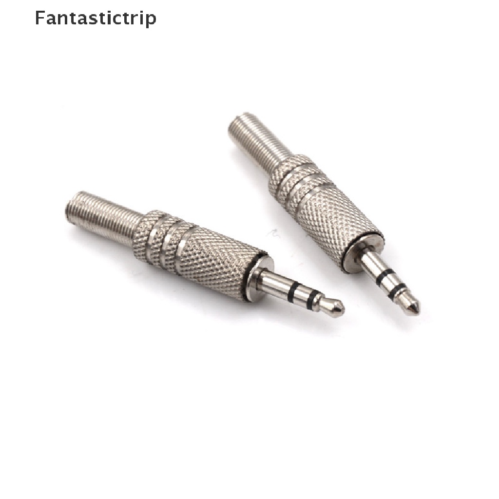 Set 5 Đầu Nối Jack Cắm Âm Thanh 3.5mm 3 Cực Chuyên Dụng