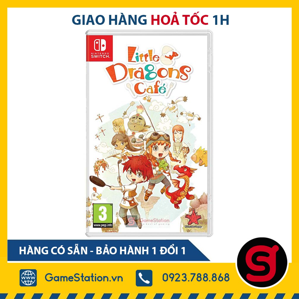 Game Little Dragon Cafe - Cho Máy Nintendo Switch