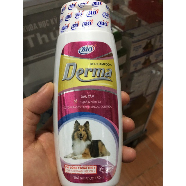 Sữa Tắm Bio Derma Đặc Trị Ghẻ Và Nấm Da Cho Chó Mèo