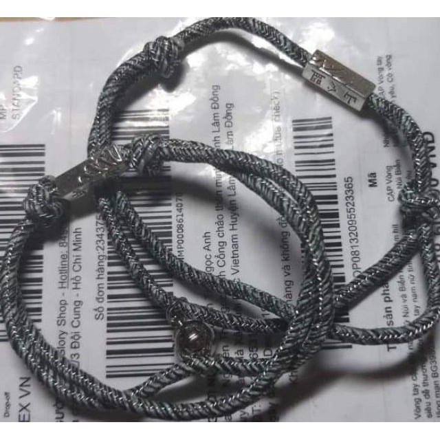 TẶNG HỘP CAO CẤP - (1 Đôi) Vòng Tay Đôi Dây Dệt Thủ Công Núi & Biển - Vòng Tay Cặp Đôi Tuyệt Đẹp | BigBuy360 - bigbuy360.vn