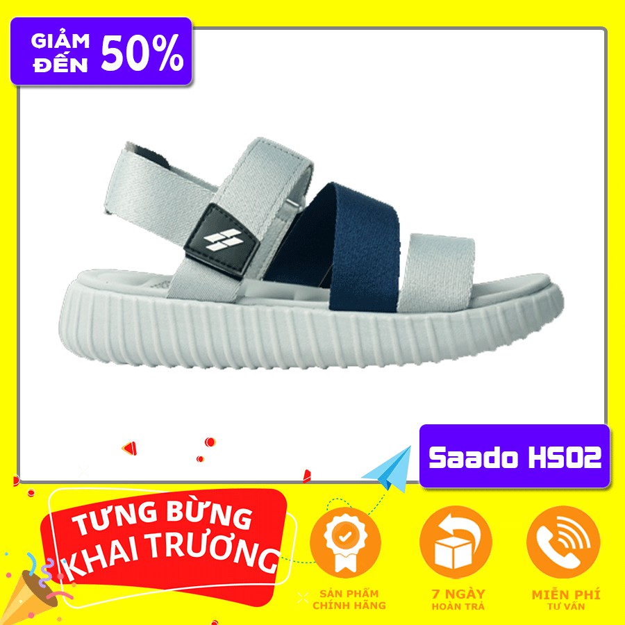 GIÀY SAADO | SANDAL ĐI HỌC NAM NỮ | SAADO HS01 HS02