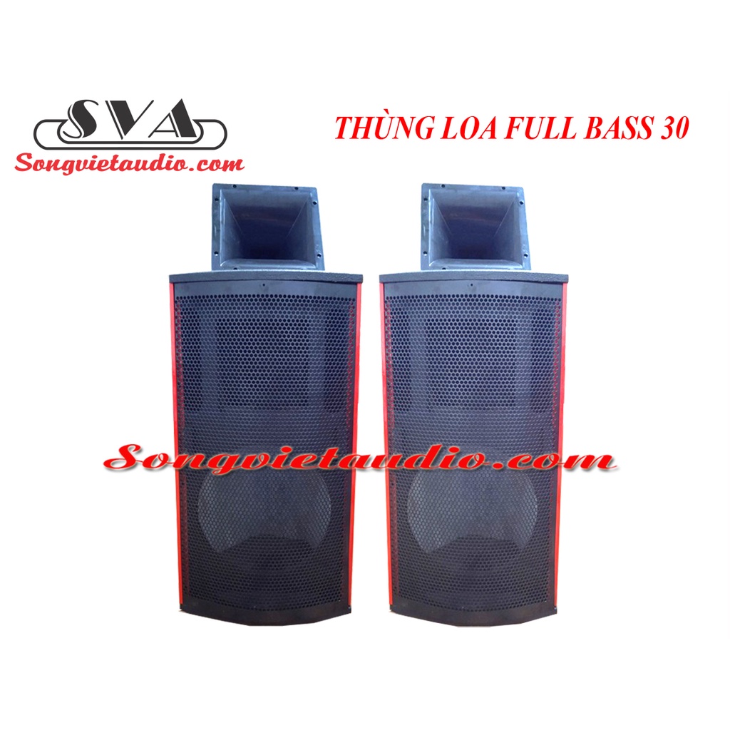 VỎ THÙNG LOA FULL ĐƠN 30 - CẶP