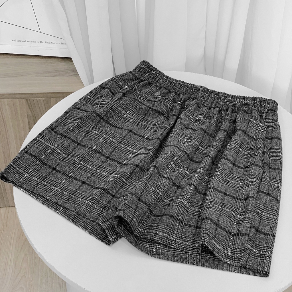 Quần short Caro Jack Lane, Quần cộc họa tiết kẻ caro nam nữ unisex, LOCAL BRAND Jack Lane