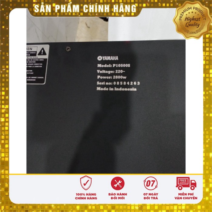 Cục đẩy công suất loại 1 YAMAHA P10500S công suất đẩy mạnh mẽ 2600W khuếch đại tín hiệu ra loa bảo hành 12 tháng