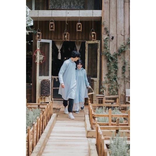 Full set áo tấc đỏ- áo dài ngũ thân nhật bình