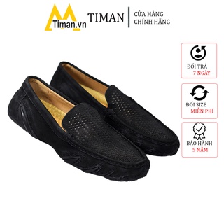 Giày Lười Da Bò Nam Timan TM99