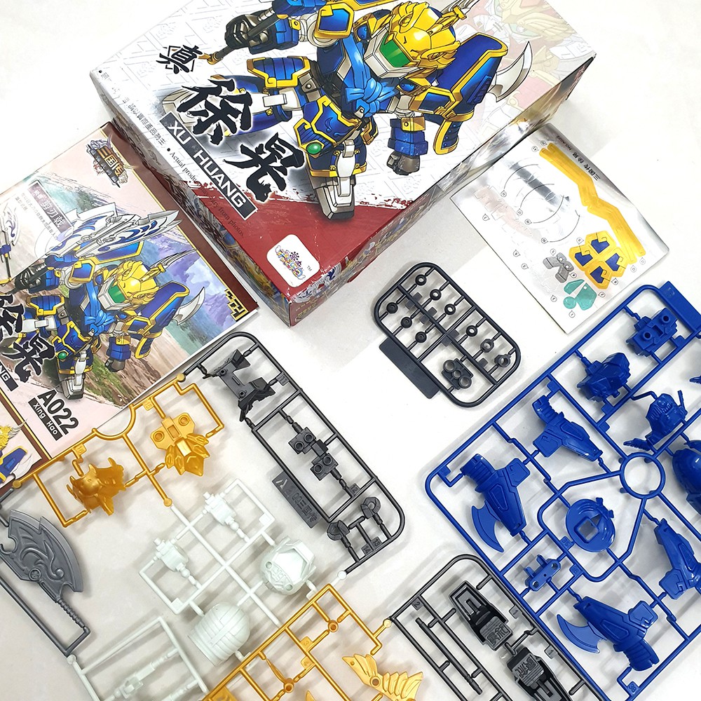 Gundam Tam Quốc A022 Từ Hoảng - Đồ chơi lắp ráp sd/bb Gundam Tam Quốc giá rẻ New4all tặng kèm 01 xe ô tô mini bánh đà
