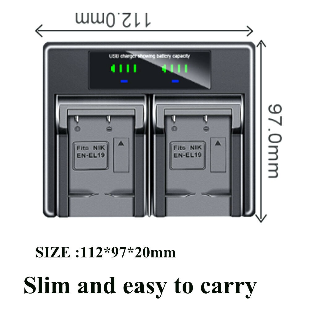 Bộ Sạc Pin Kép Cho SONY NP-BJ1 DSC-RX0 RX0M2