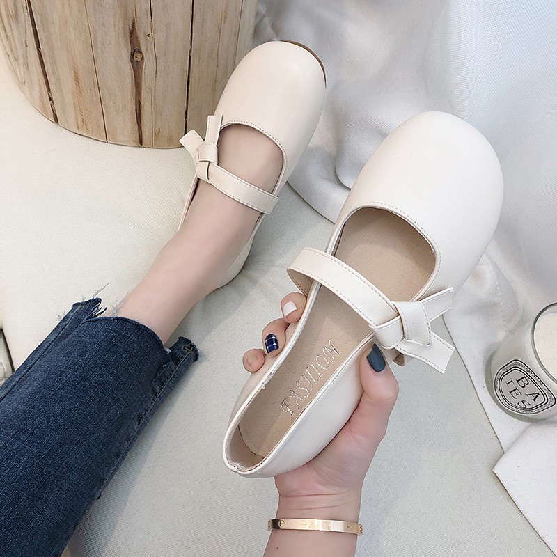 Giày Búp Bê Nữ Mũi Tròn Thời Trang Xuân Hè 2020 | BigBuy360 - bigbuy360.vn