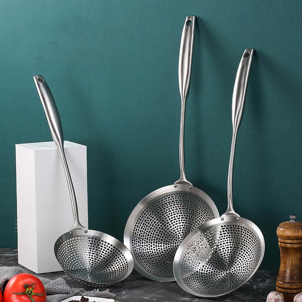 Vá Lưới Vớt Thức Ăn Chiên Có Tay Cầm Tiện Lợi