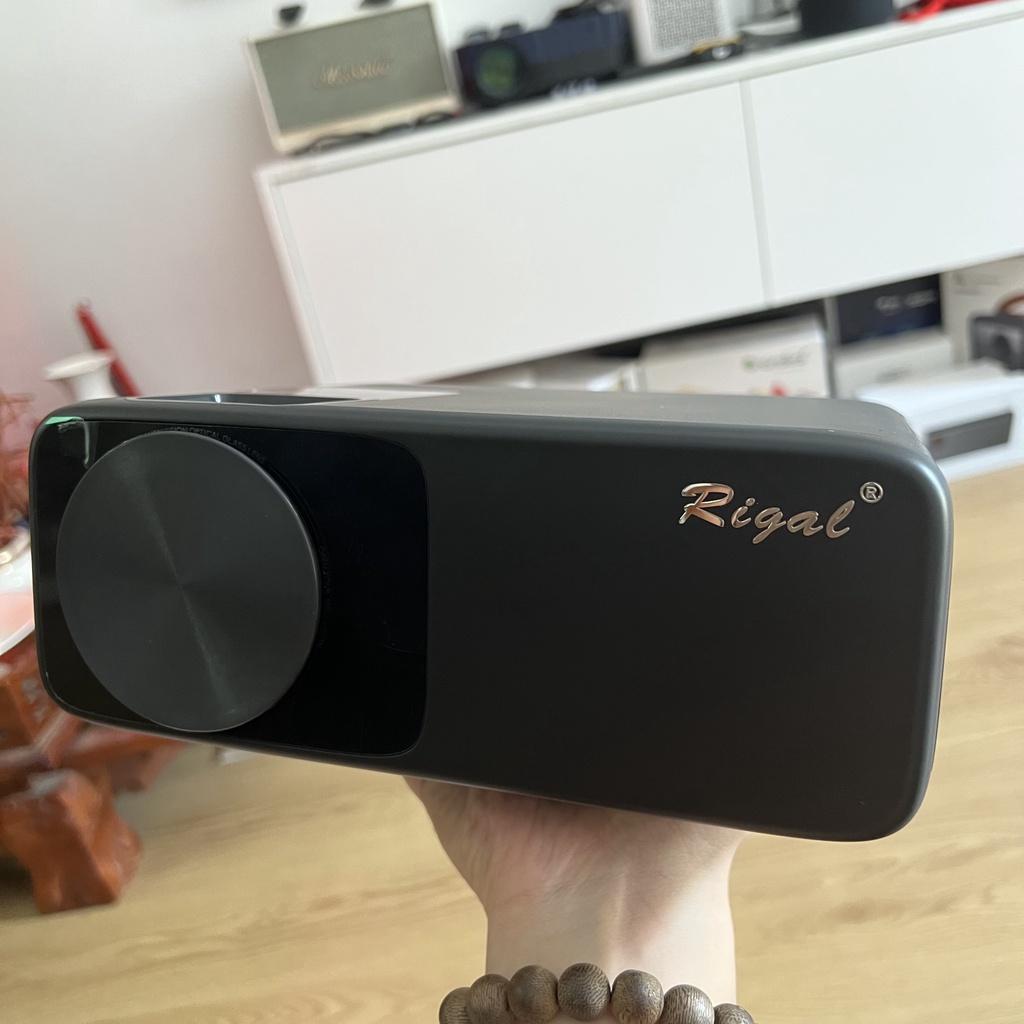 Máy chiếu mini Rigal A7 max - Fullhd 1080P Chuẩn - Hàng chính hãng - BH 12 tháng | NMSTORE