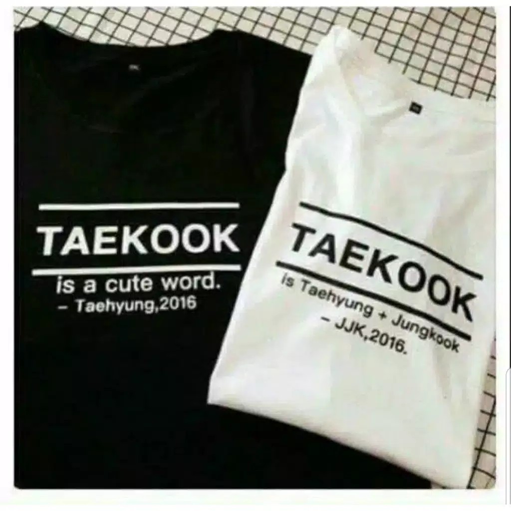 Áo Thun Tay Ngắn In Hình Nhân Vật Bt21 Taekook Jungkook Jimin Jin Jhope Rm Suga