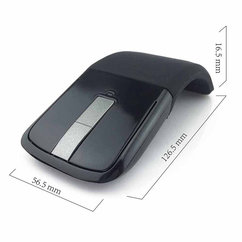 2.4Ghz Foldable Wireless Folding Arc Touch Slim Computer Gaming Mouse Mice for Microsoft Surface PC Laptop