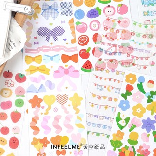 Sticker dán trang trí sổ vở DIY