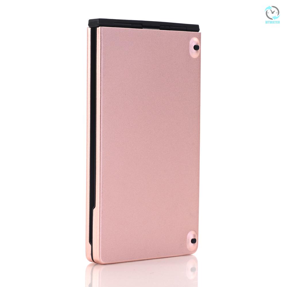 Bàn Phím Không Dây Mini 66 Phím Gấp Gọn M Gk228 Màu Vàng Hồng Cho Điện Thoại / Máy Tính Bảng / Laptop