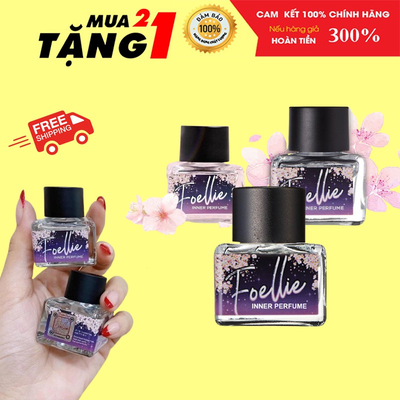 Nước Hoa Vùng Kín Foellie Màu Tím 💖 Mua 2 Tặng 1 💖 Nước Hoa Vùng Kín CHÍNH HÃNG 5ml Hương Hoa Anh Đào Sang Trọng | BigBuy360 - bigbuy360.vn